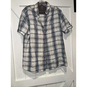Kuhl Men's L Short Sleeve Button Up Shirt